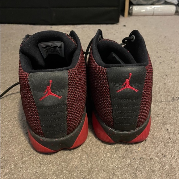 Red and black Jordans - Picture 2 of 3